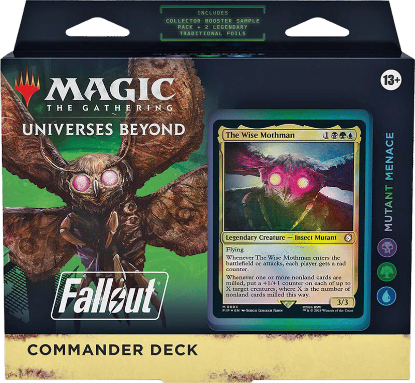 Fallout Commander Deck Mutant Menace from Fallout - Magic: The Gathering