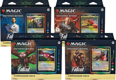 Product image for Fallout Commander Deck Display