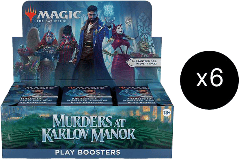 Murders at Karlov Manor Play Booster Box Case from Murders at Karlov Manor - Magic: The Gathering