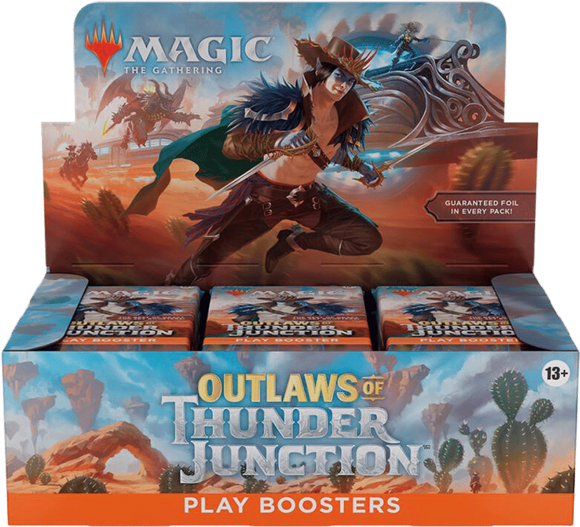Outlaws of Thunder Junction Play Booster Box from Outlaws of Thunder Junction - Magic: The Gathering