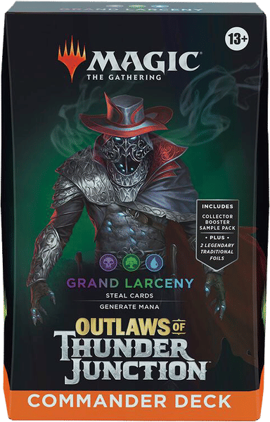 Product image for Outlaws of Thunder Junction Commander Deck Grand Larceny
