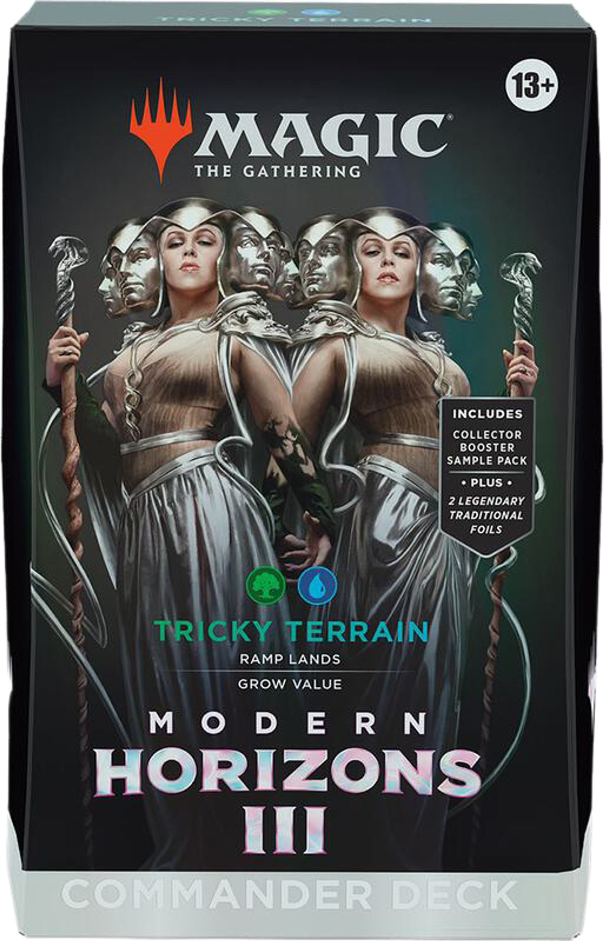 Modern Horizons 3 Commander Deck Tricky Terrain from Modern Horizons 3 Commander - Magic: The Gathering