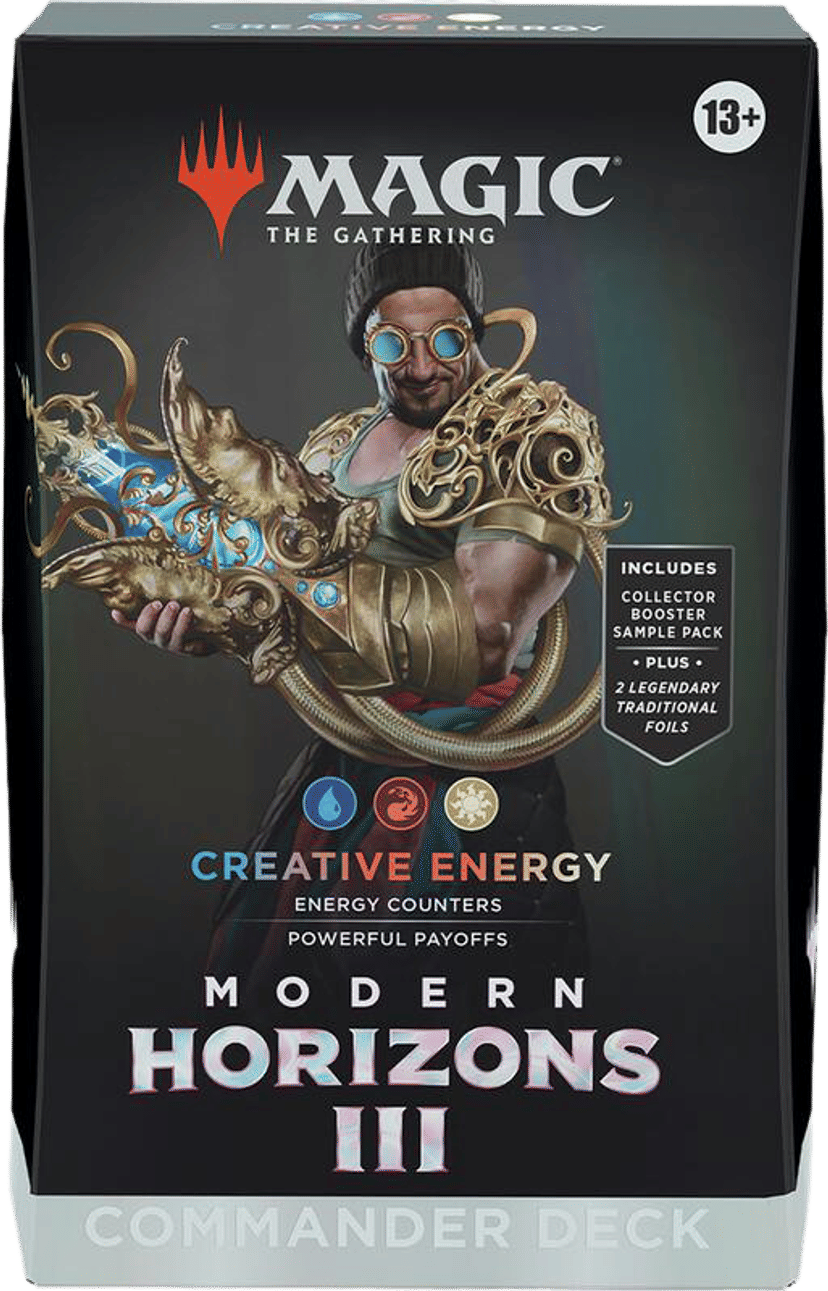Deck Commander Modern Horizons 3 Creative Energy from Modern Horizons 3 Commander - Magic: The Gathering