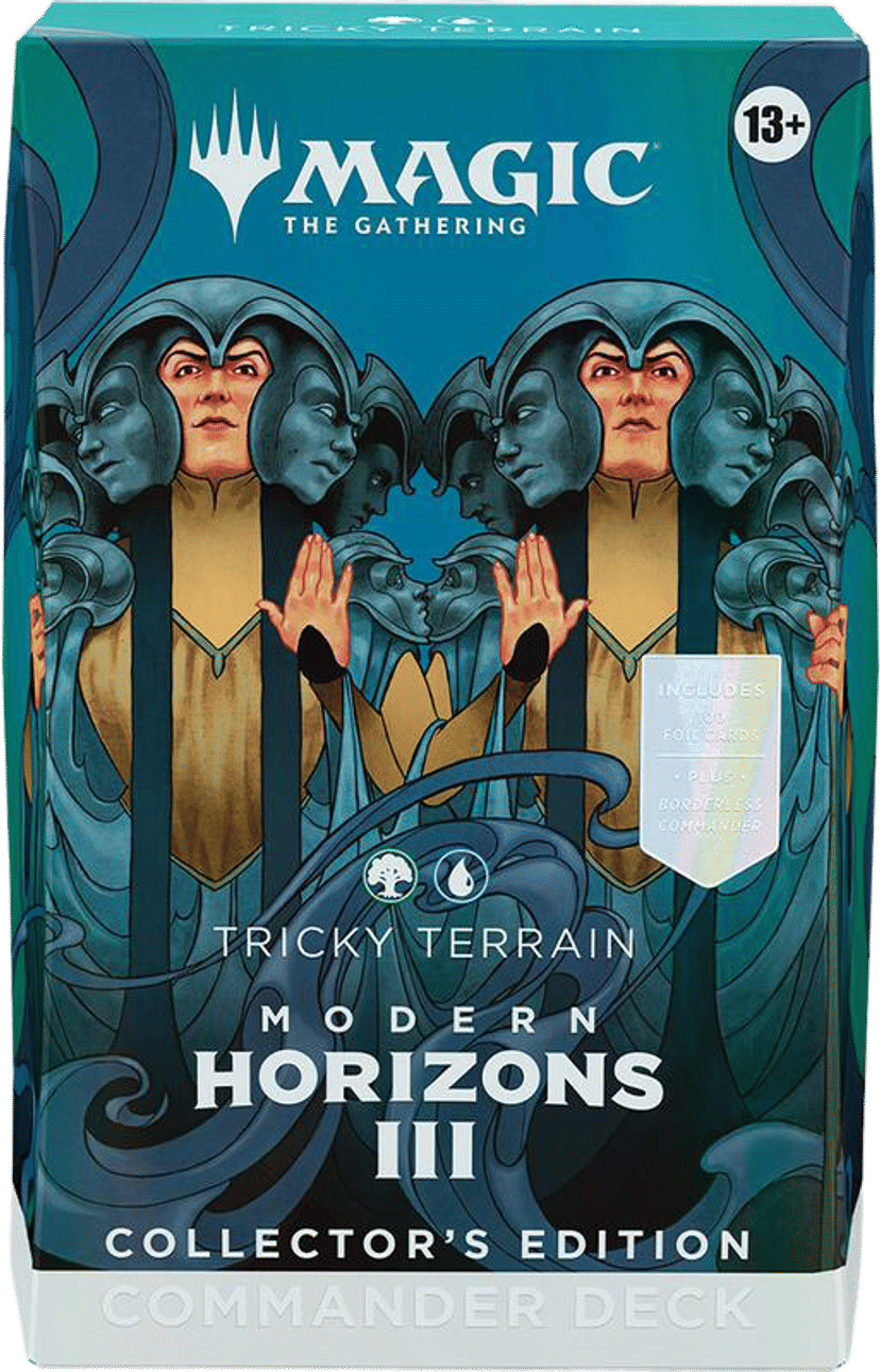 Modern Horizons 3 Commander Deck Tricky Terrain Collectors Edition from Modern Horizons 3 Commander - Magic: The Gathering