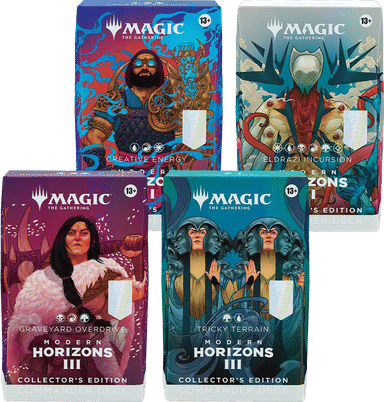 Product image for Modern Horizons 3 Commander Deck Display Collectors Edition