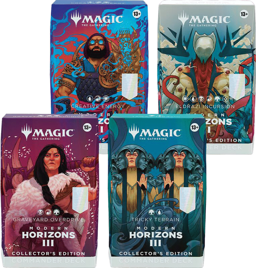 Deck Commander Modern Horizons 3 Display Collectors Edition from Modern Horizons 3 Commander - Magic: The Gathering