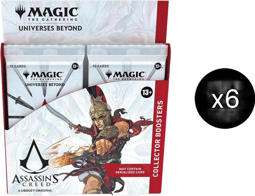 Assassins Creed Collector Booster Box Case from Assassin's Creed - Magic: The Gathering