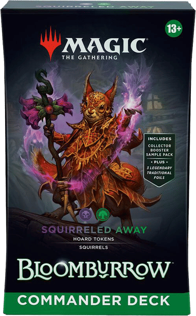 Product image for Bloomburrow Commander Deck Squirreled Away