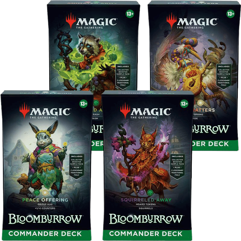 Bloomburrow Commander Deck Display from Bloomburrow Commander - Magic: The Gathering