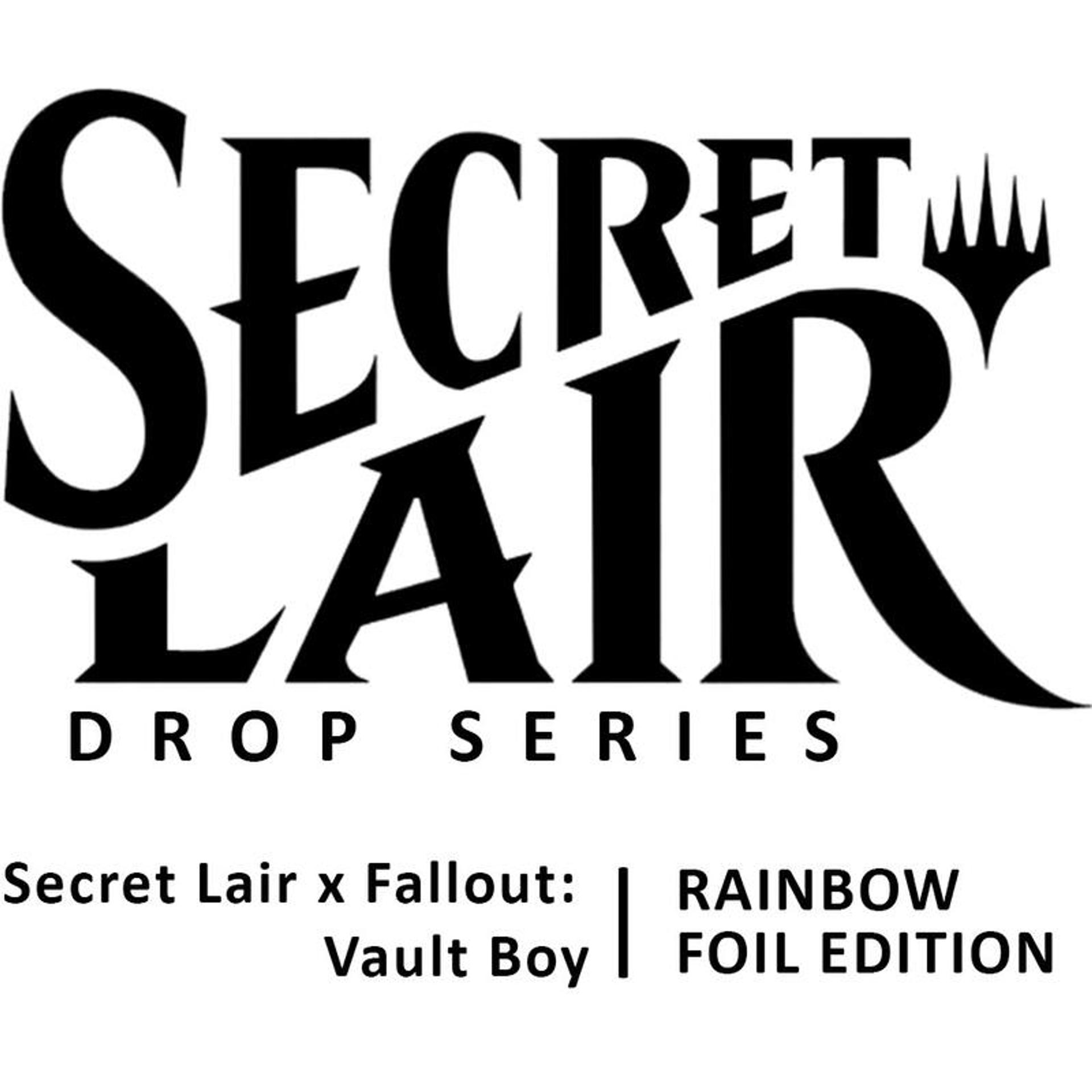 Secret Lair Drop Secret Lair x Fallout Vault Boy Rainbow Foil from Secret Lair Drop - Magic: The Gathering