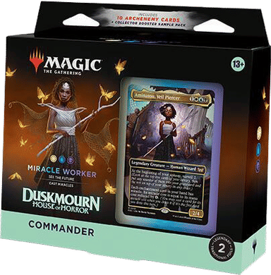 Product image for Duskmourn House of Horror Commander Deck Miracle Worker
