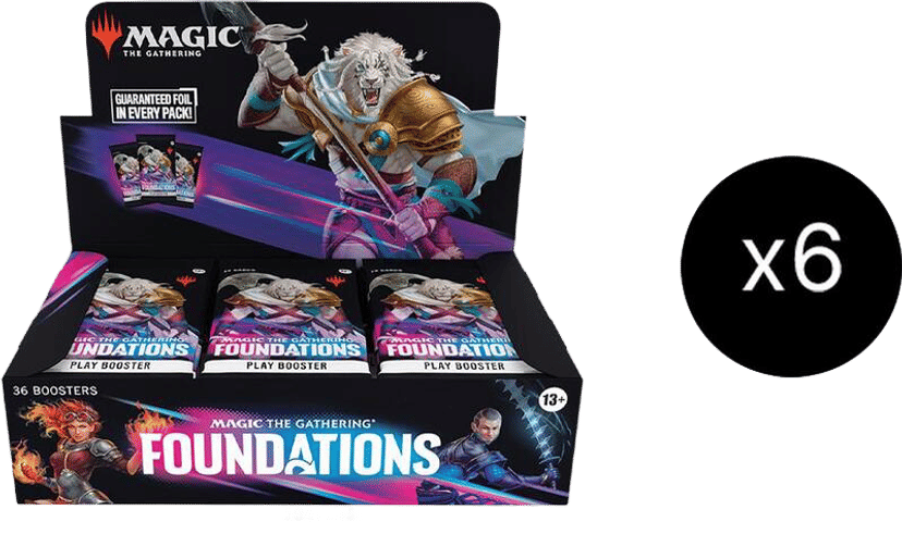 Foundations Play Booster Box Case from Foundations - Magic: The Gathering
