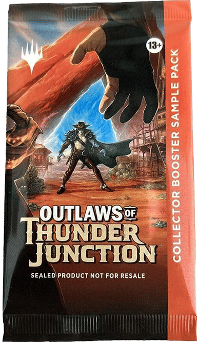 Product image for Outlaws of Thunder Junction Collector Booster Sample Pack