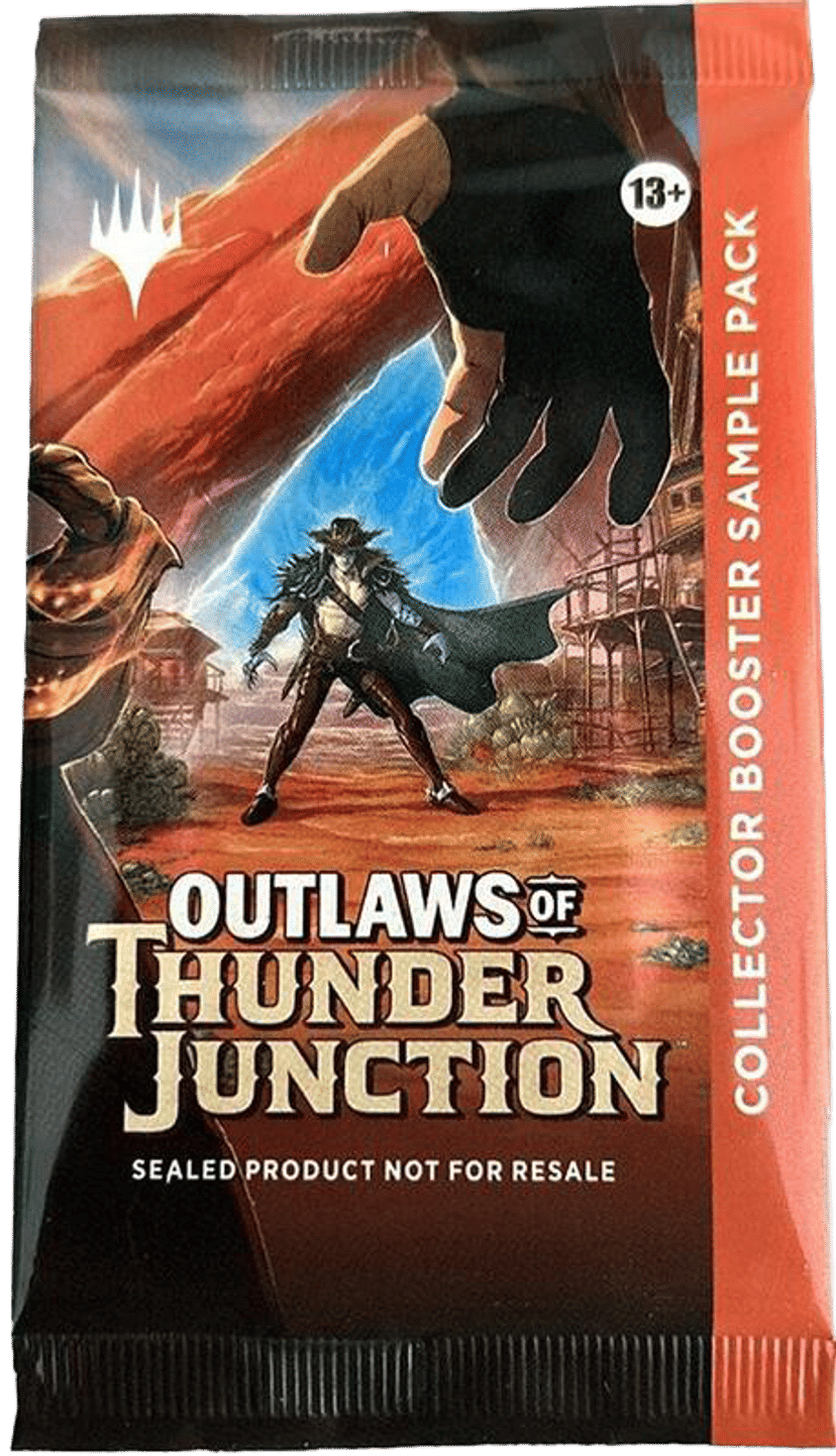 Outlaws of Thunder Junction Collector Booster Sample Pack from Outlaws of Thunder Junction - Magic: The Gathering