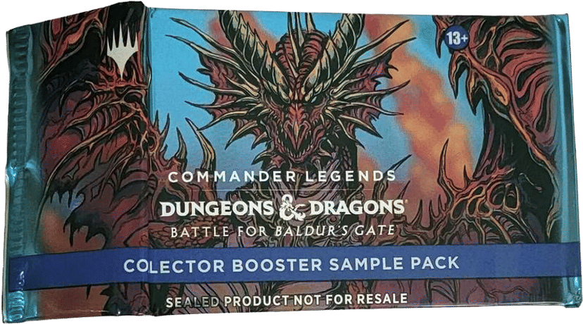 Commander Legends Battle for Baldurs Gate Collector Booster Sample Pack from Commander Legends: Battle for Baldur's Gate - Magic: The Gathering