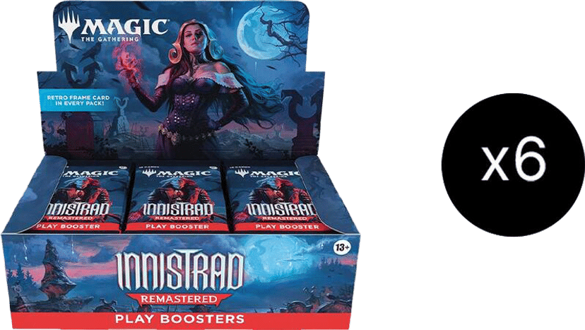 Carton de boîtes de boosters Play Innistrad Remastered from Innistrad Remastered - Magic: The Gathering