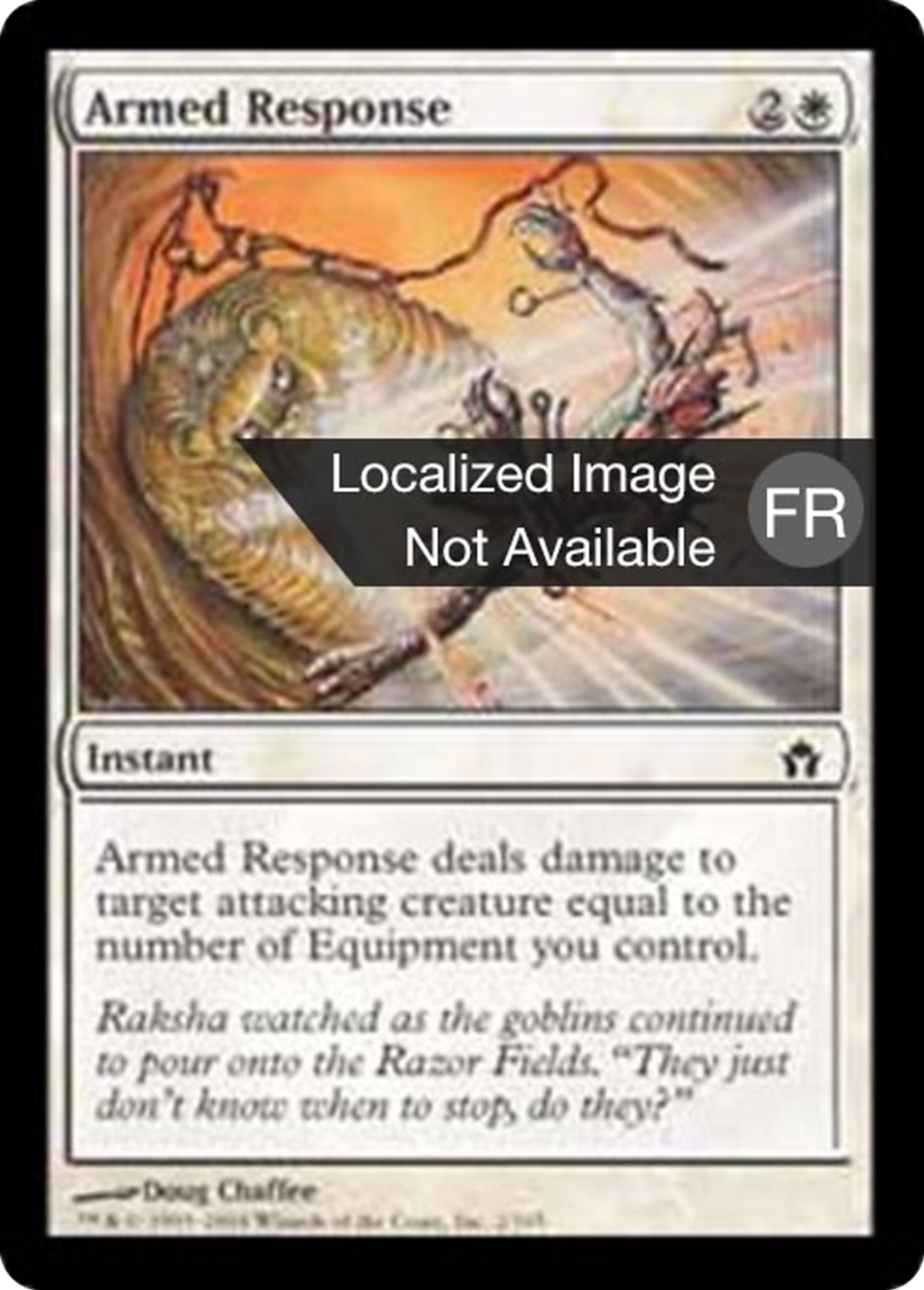 Réponse armée — Fifth Dawn — Magic: The Gathering