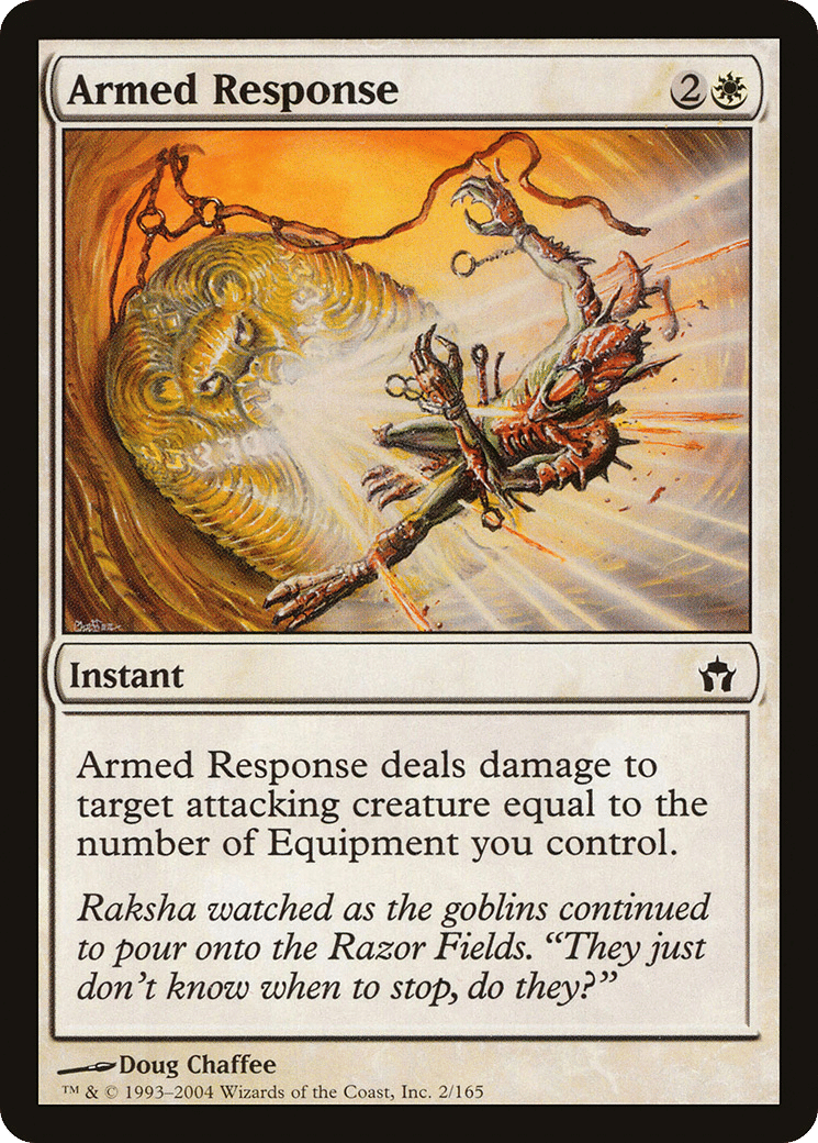 Armed Response — Fifth Dawn — Magic: The Gathering