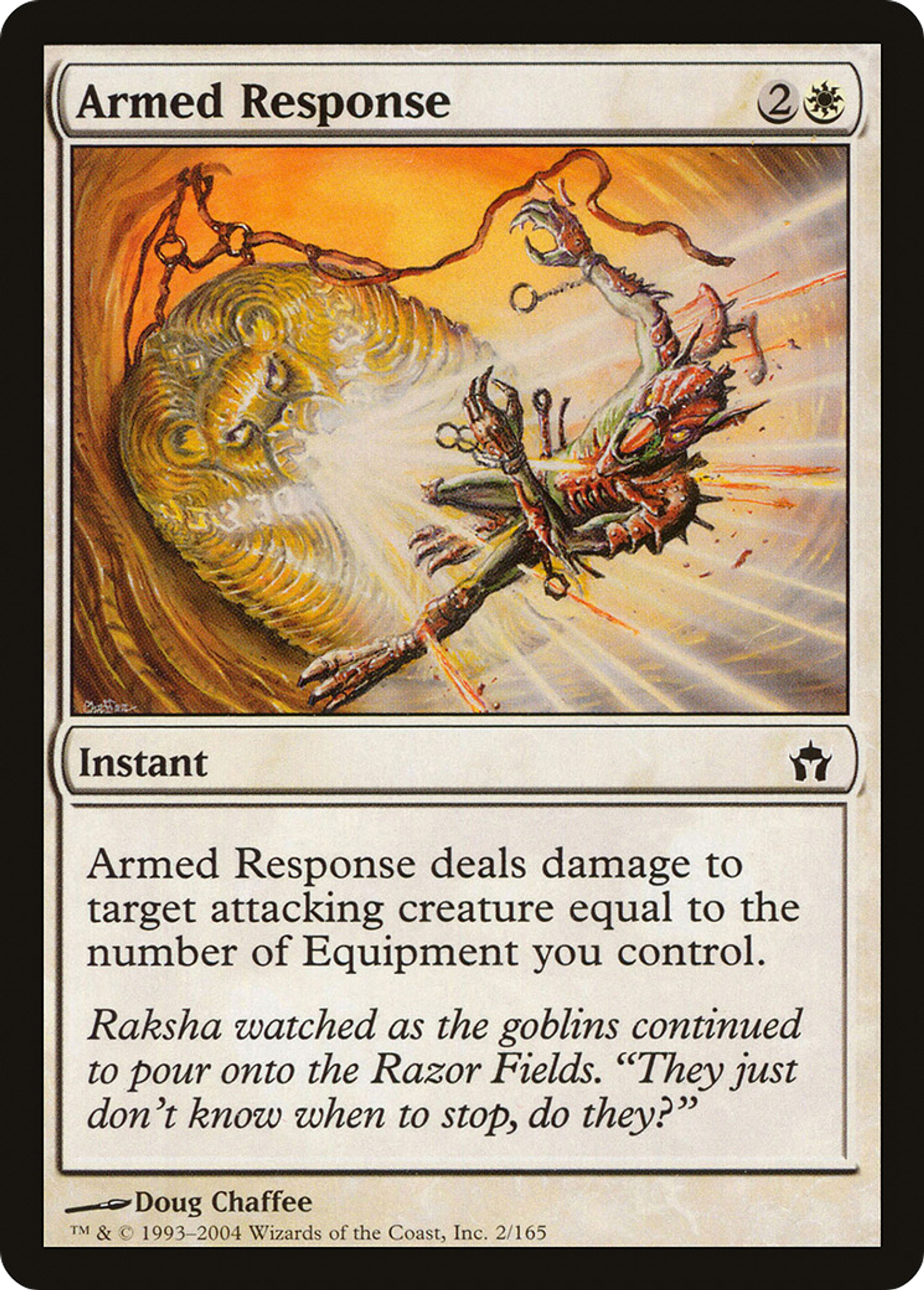 Réponse armée — Fifth Dawn — Magic: The Gathering