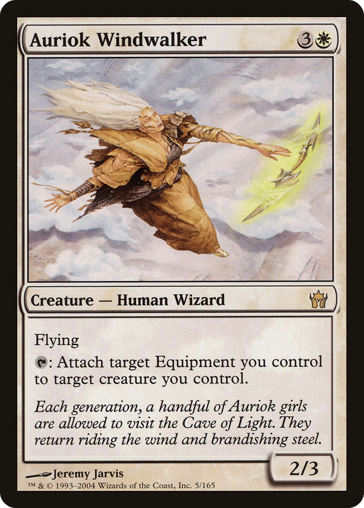 Auriok Windwalker — Fifth Dawn — Magic: The Gathering
