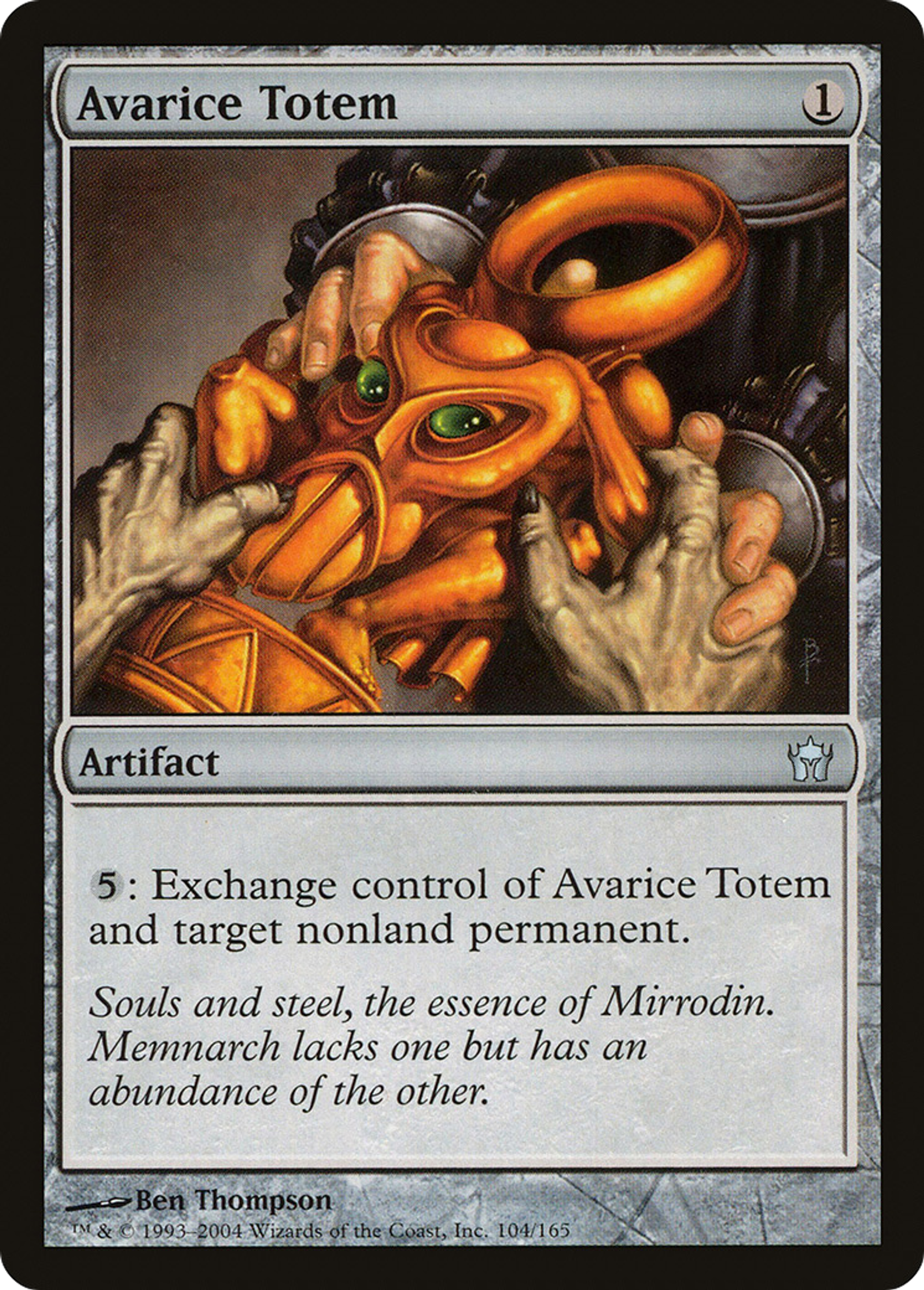 Totem d'avarice — Fifth Dawn — Magic: The Gathering
