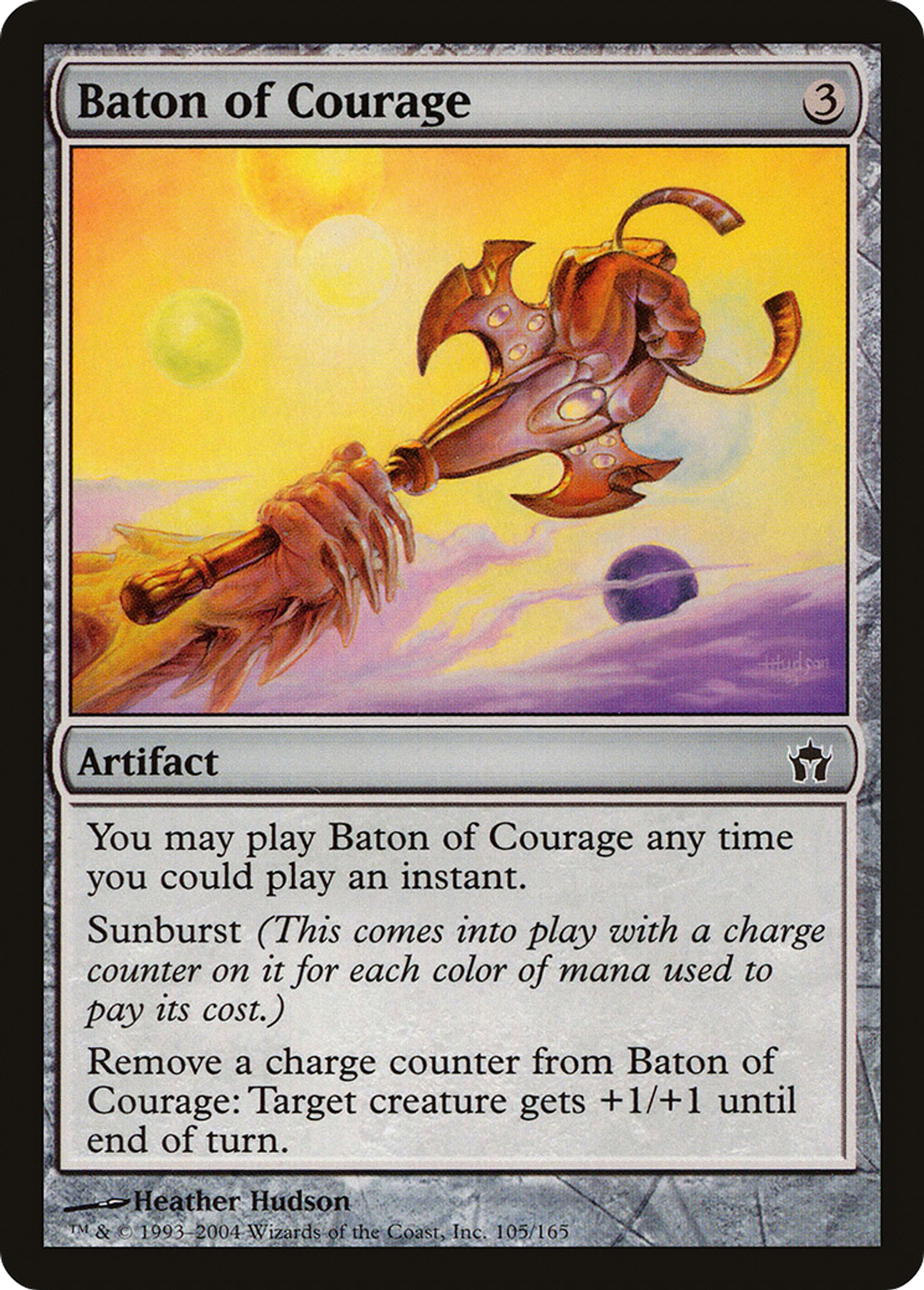 Hampe de courage — Fifth Dawn — Magic: The Gathering