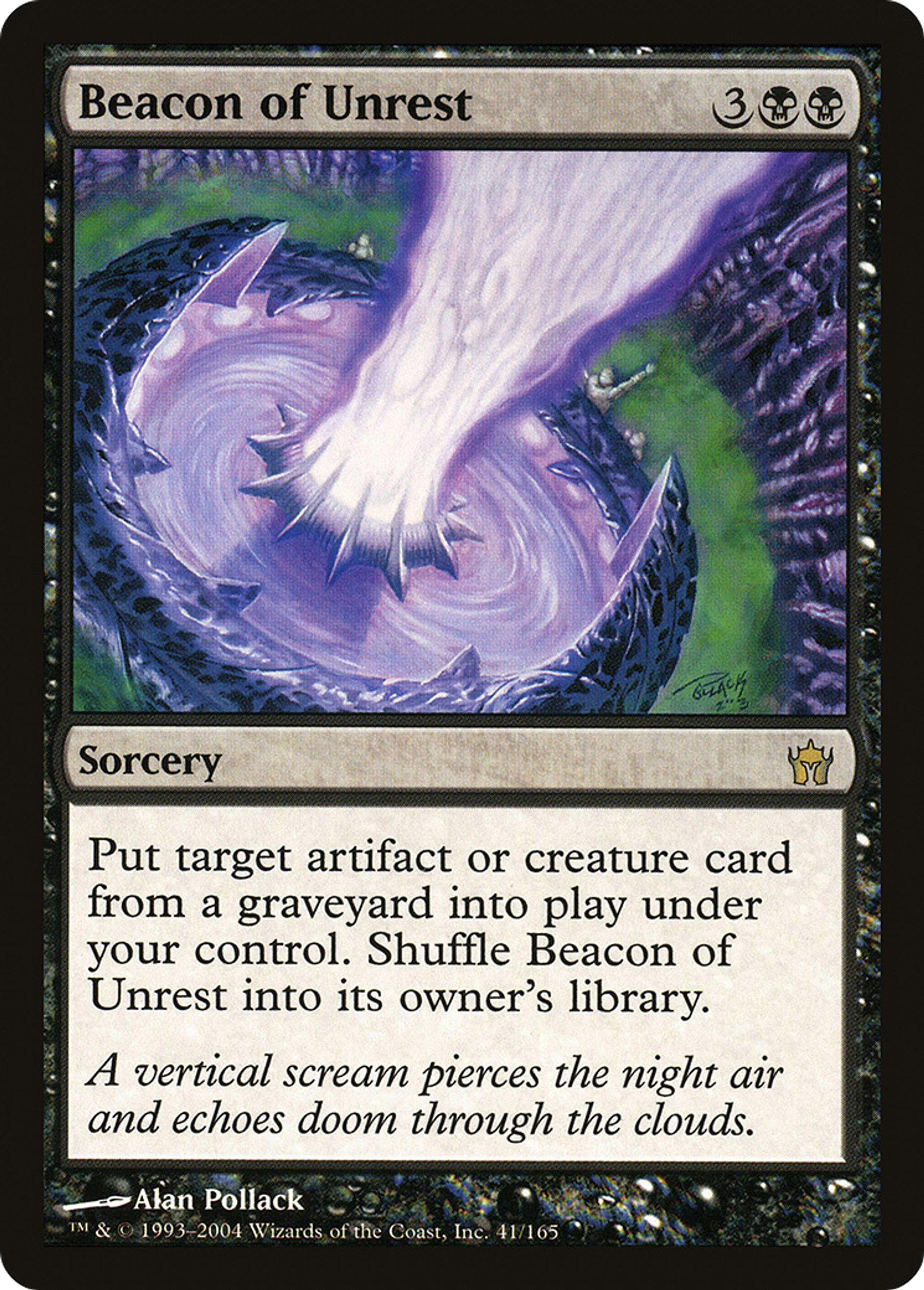 Flambeau de l'Inquiétude — Fifth Dawn — Magic: The Gathering