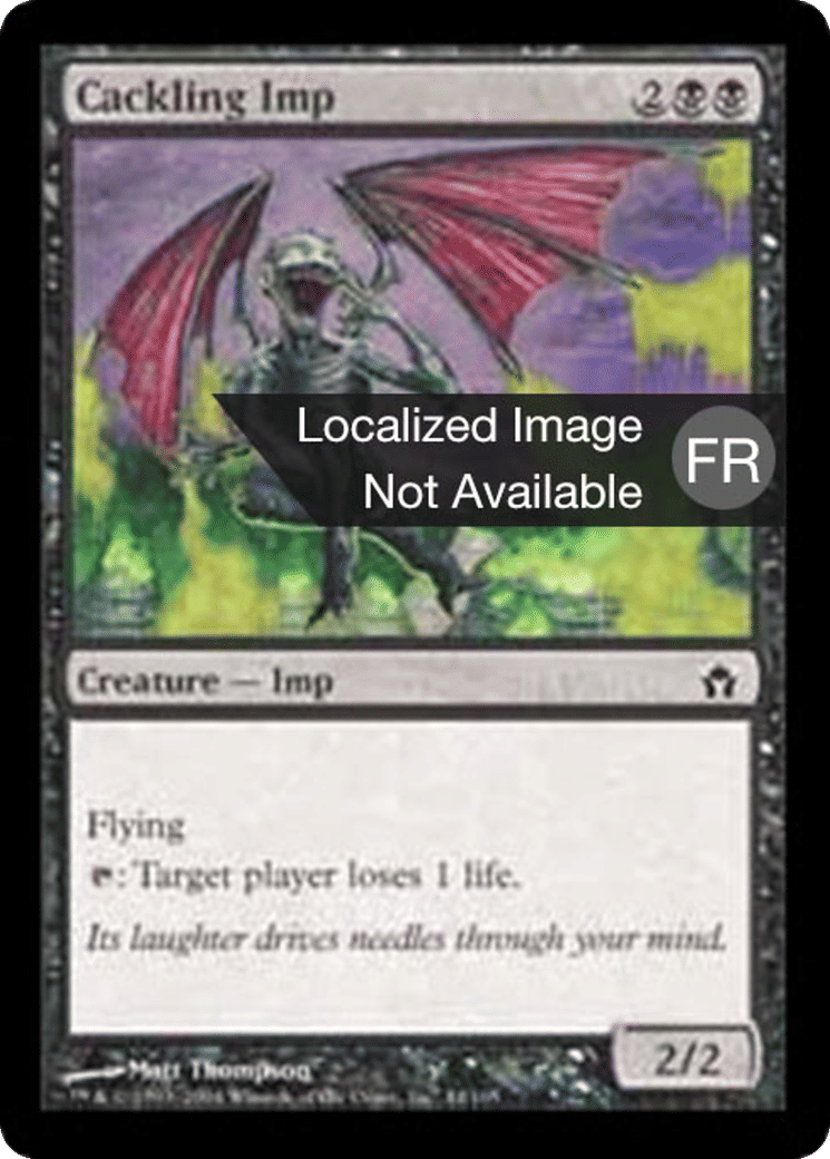 Diablotin caquetant — Fifth Dawn — Magic: The Gathering