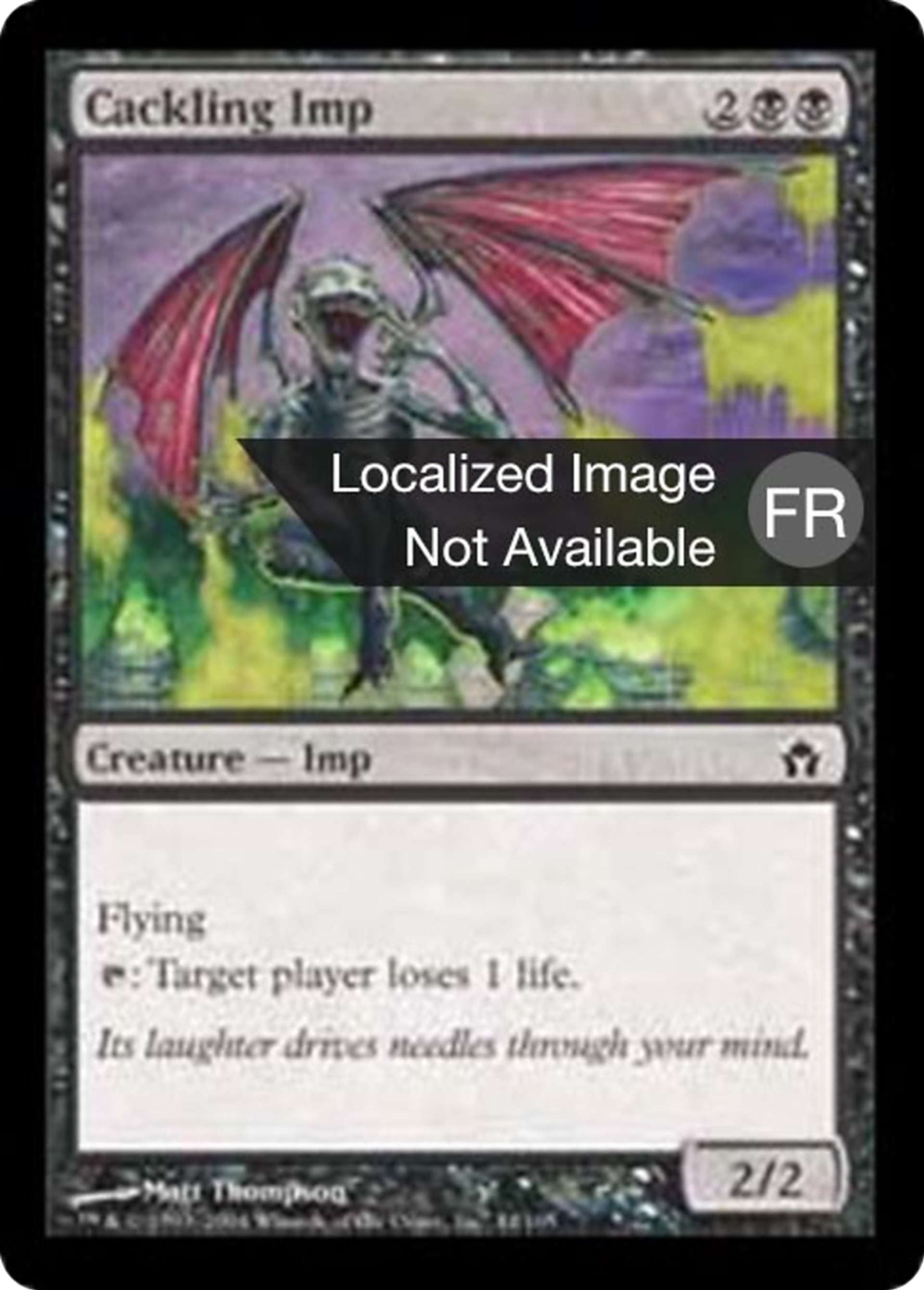 Diablotin caquetant — Fifth Dawn — Magic: The Gathering