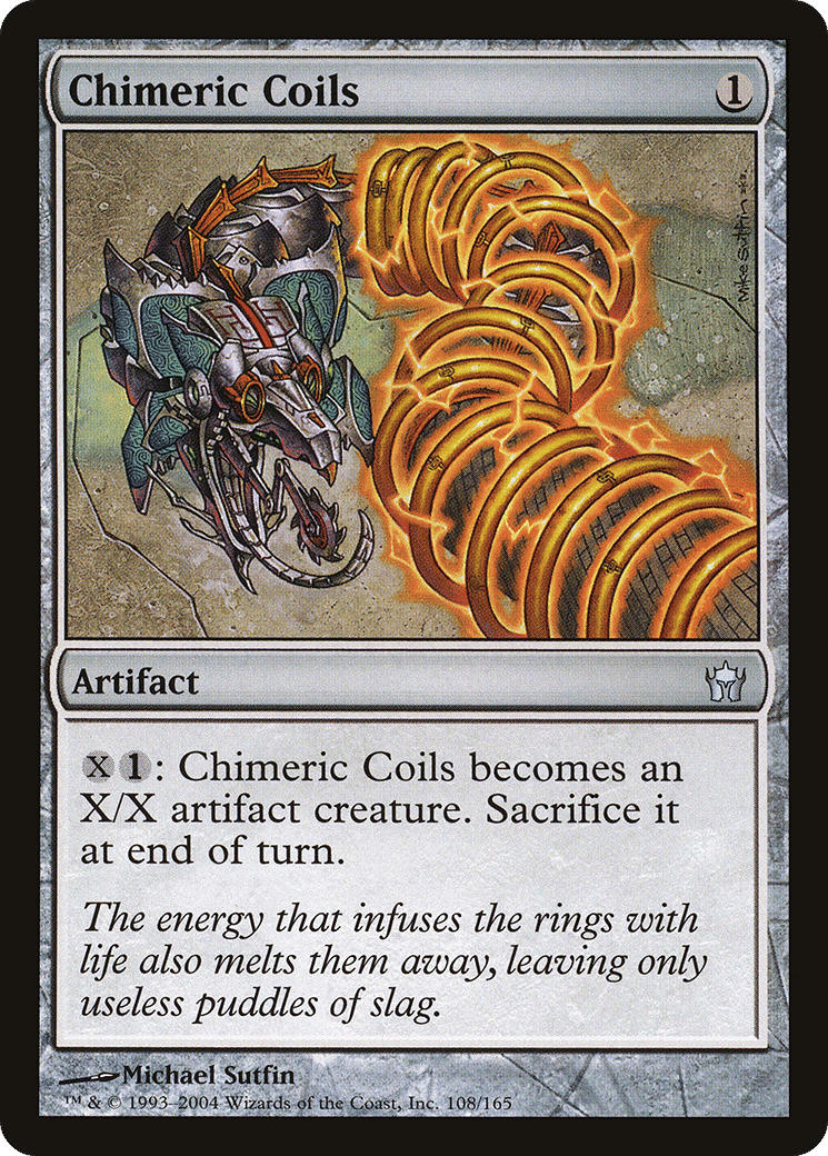 Chimeric Coils — Fifth Dawn — Magic: The Gathering
