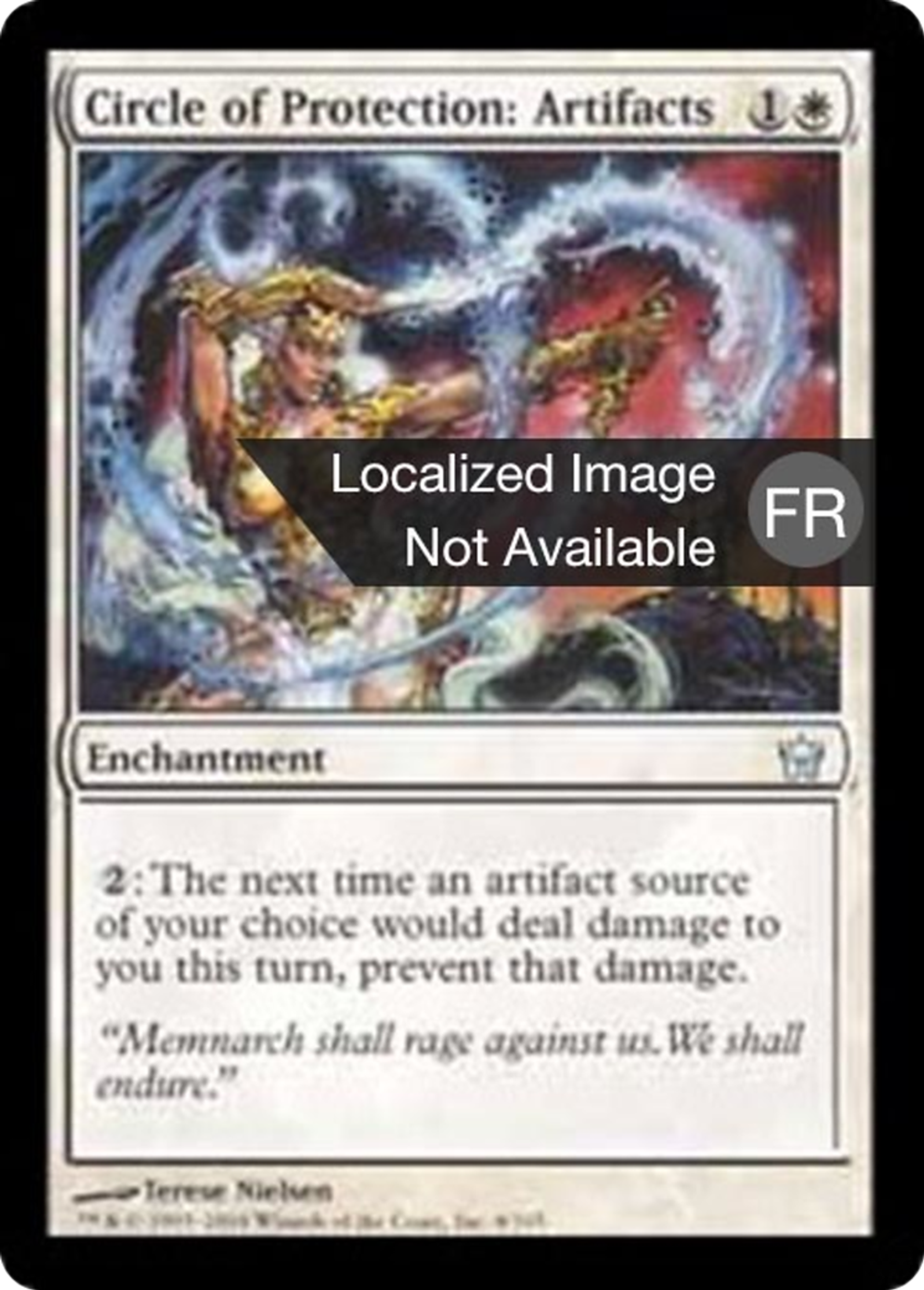 Cercle de protection : artefacts — Fifth Dawn — Magic: The Gathering
