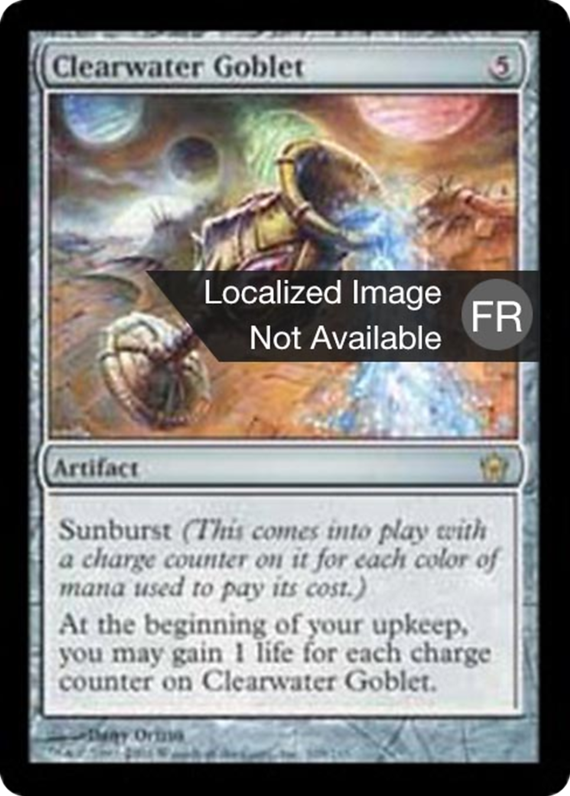 Gobelet des eaux claires — Fifth Dawn — Magic: The Gathering