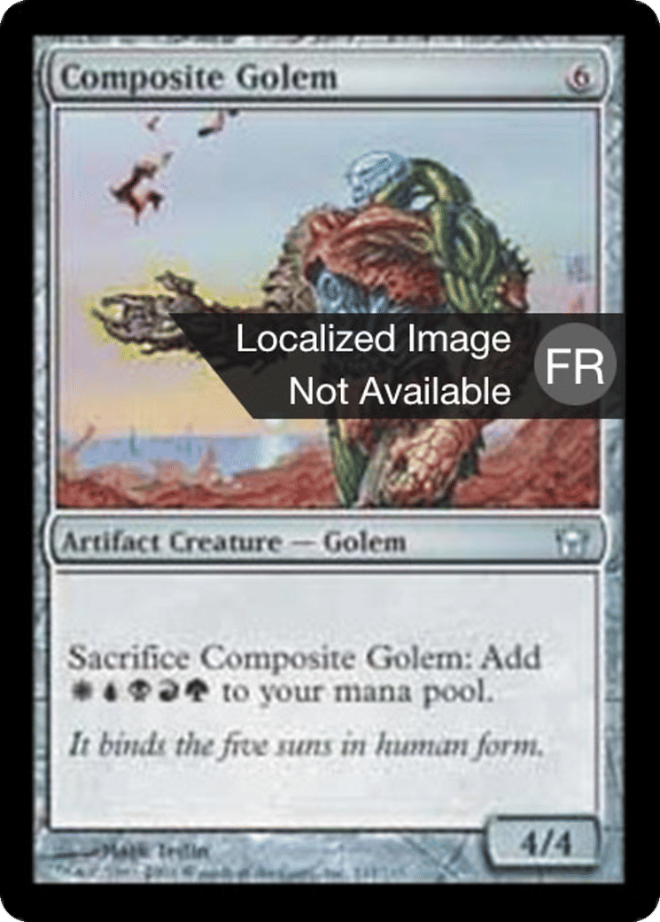 Golem composite — Fifth Dawn — Magic: The Gathering
