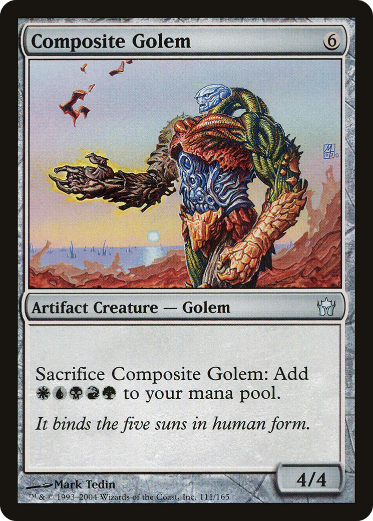 Composite Golem — Fifth Dawn — Magic: The Gathering