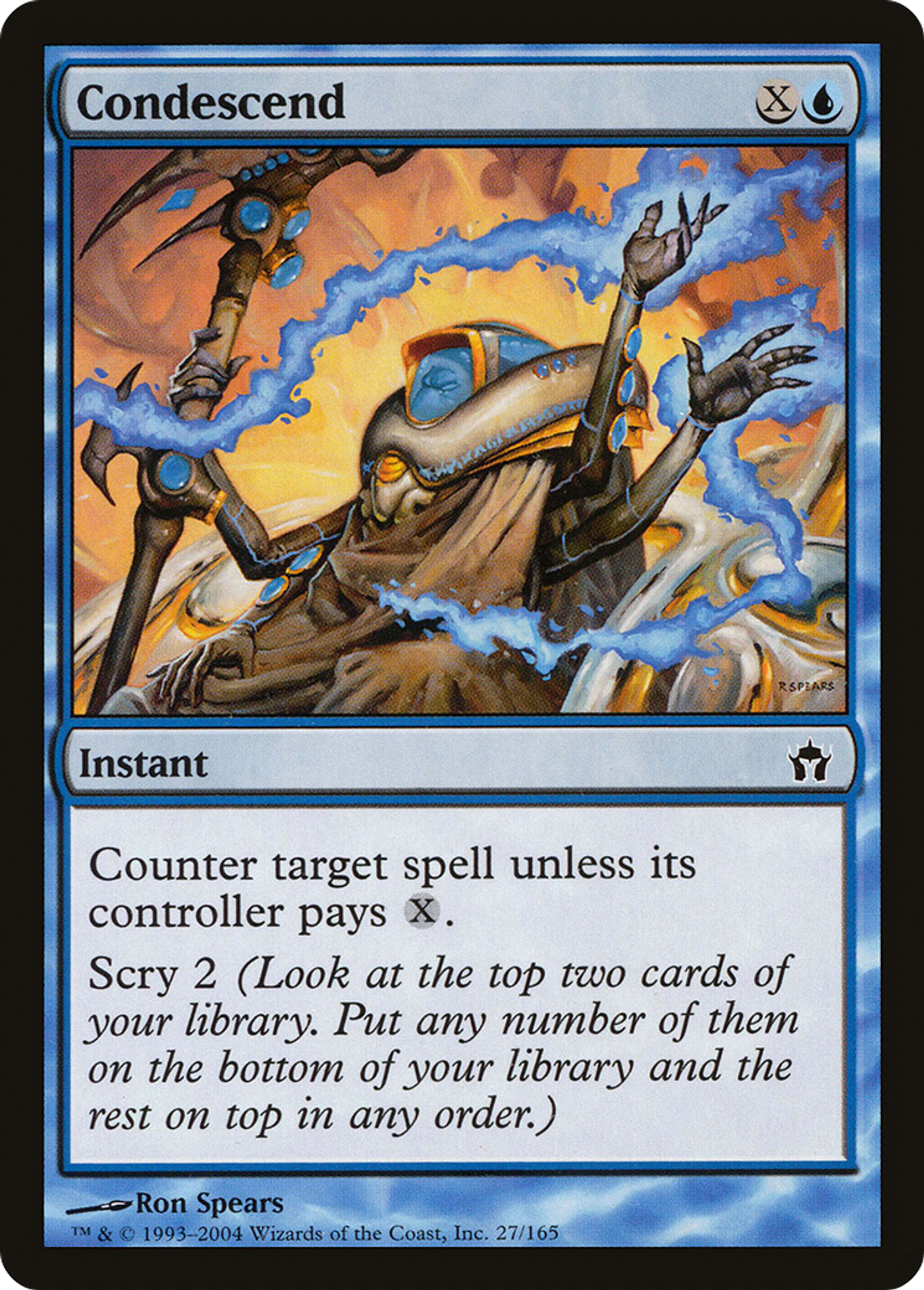 Condescendance — Fifth Dawn — Magic: The Gathering