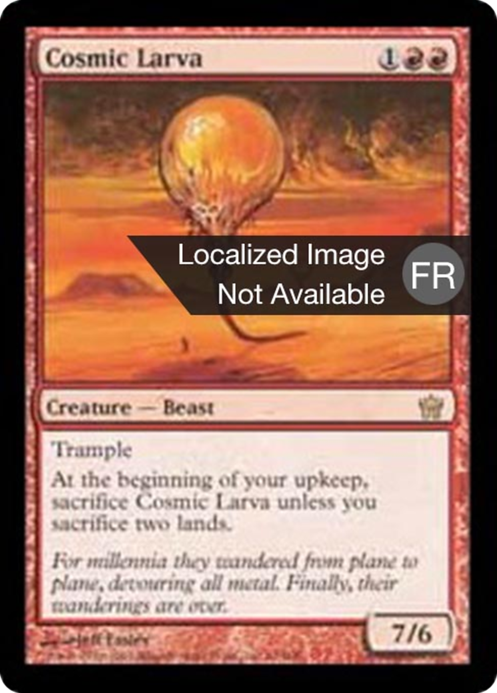 Larve cosmique — Fifth Dawn — Magic: The Gathering