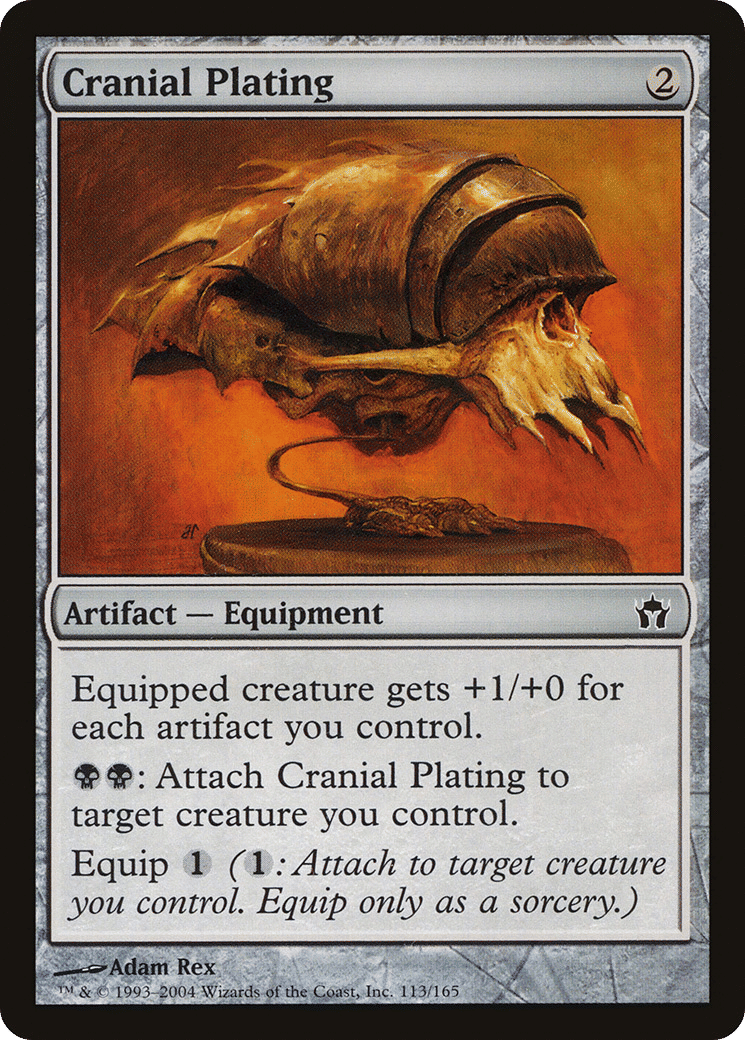 Cranial Plating — Fifth Dawn — Magic: The Gathering
