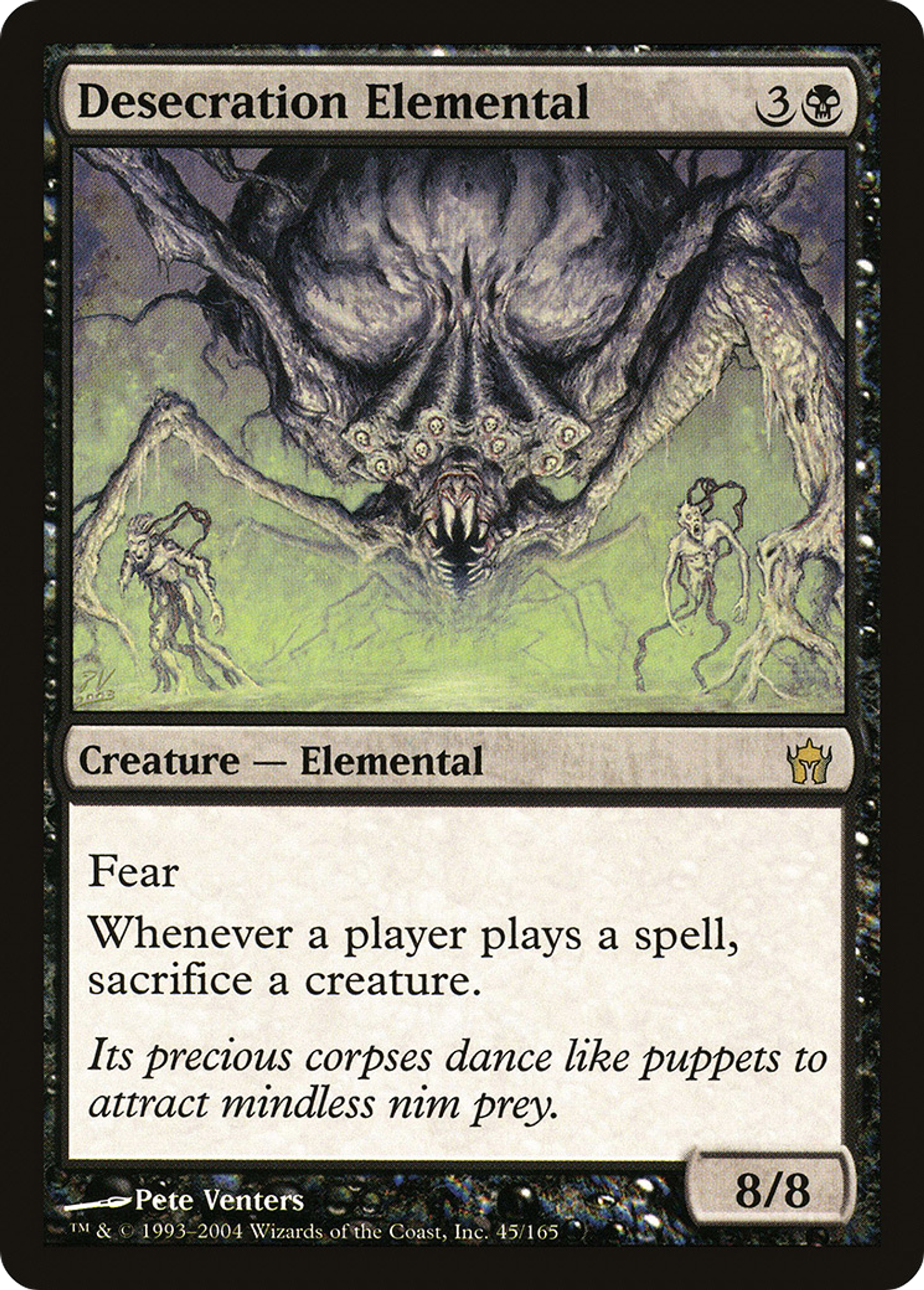 Élémental de profanation — Fifth Dawn — Magic: The Gathering