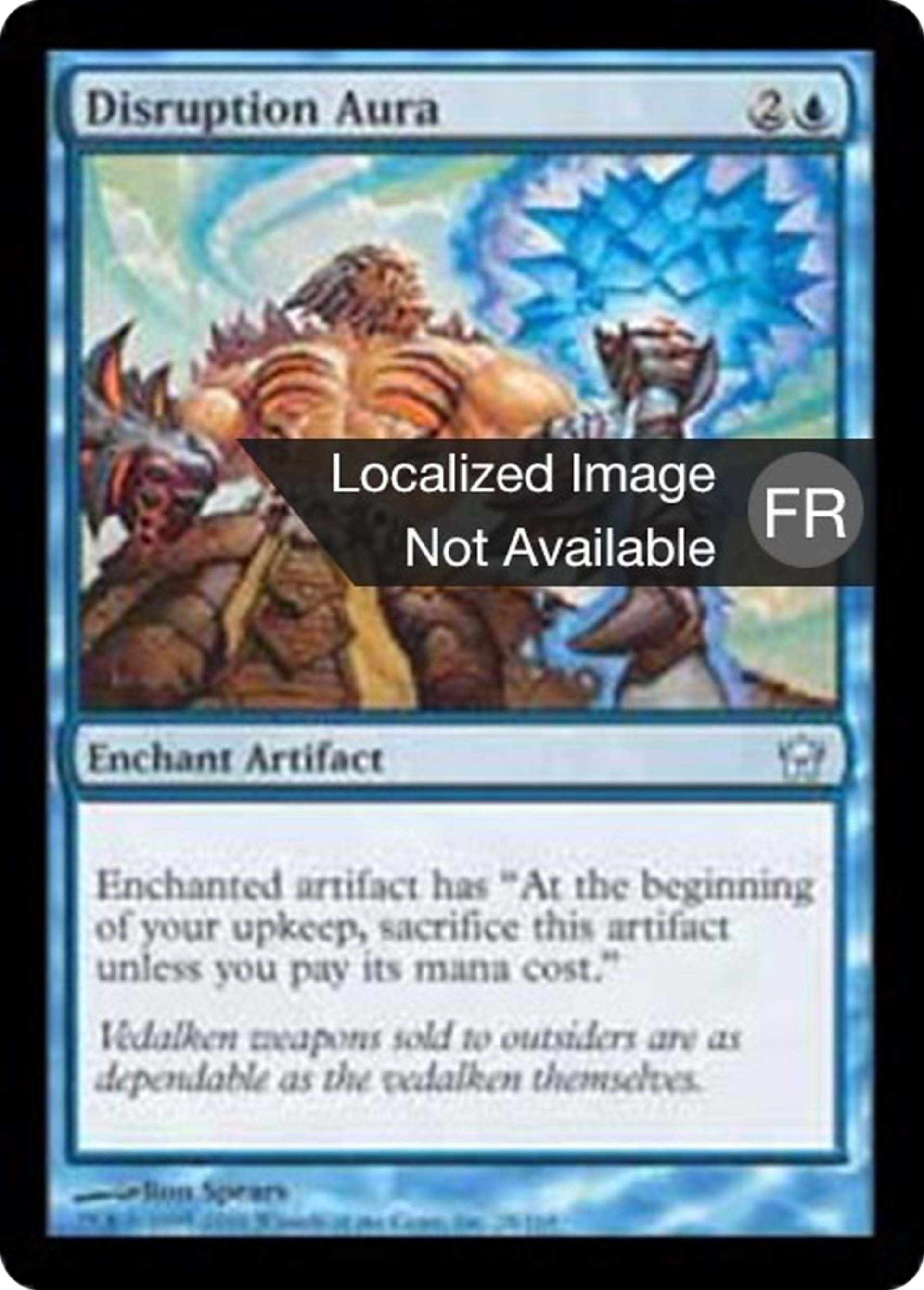 Aura de perturbation — Fifth Dawn — Magic: The Gathering