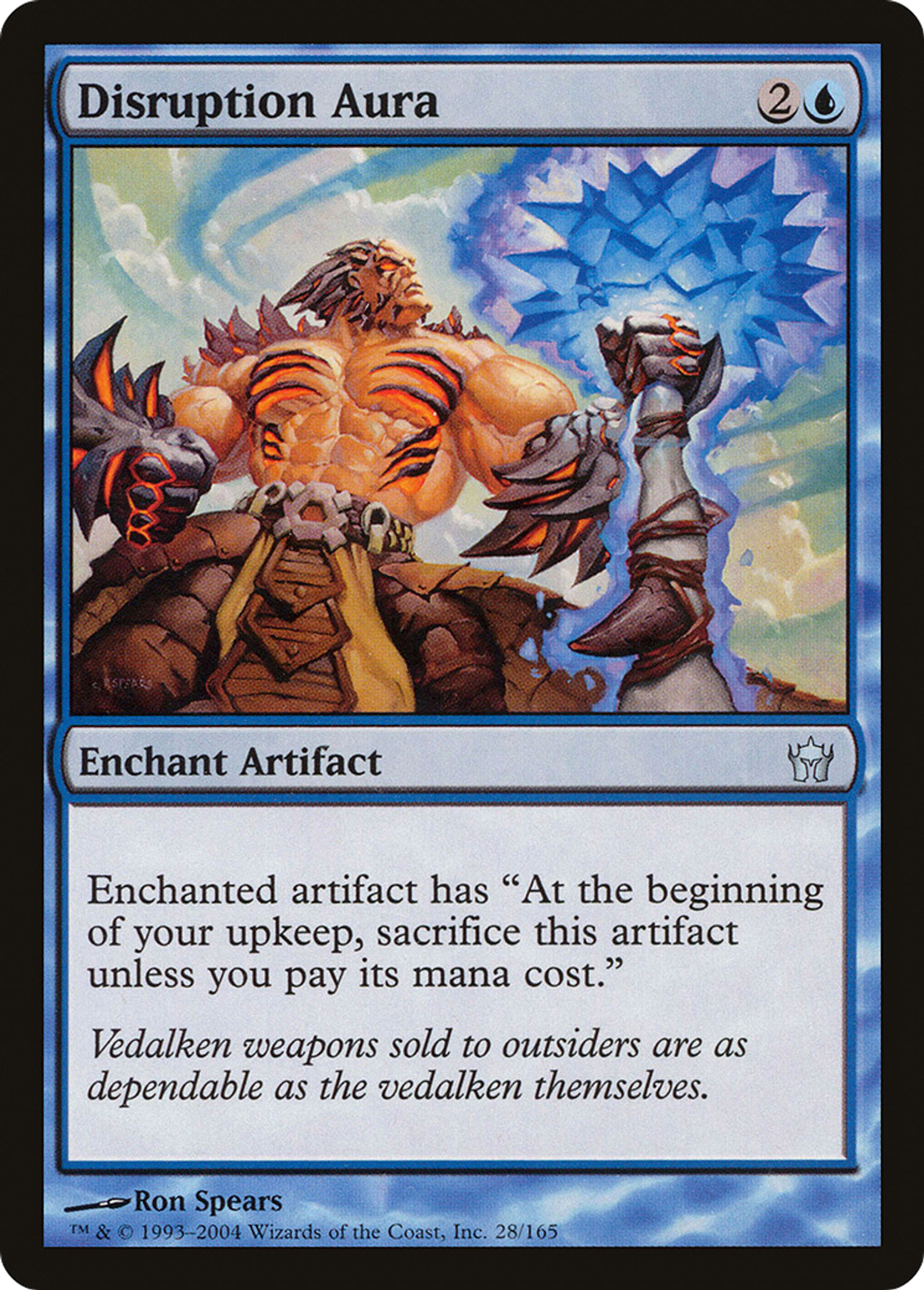 Aura de perturbation — Fifth Dawn — Magic: The Gathering