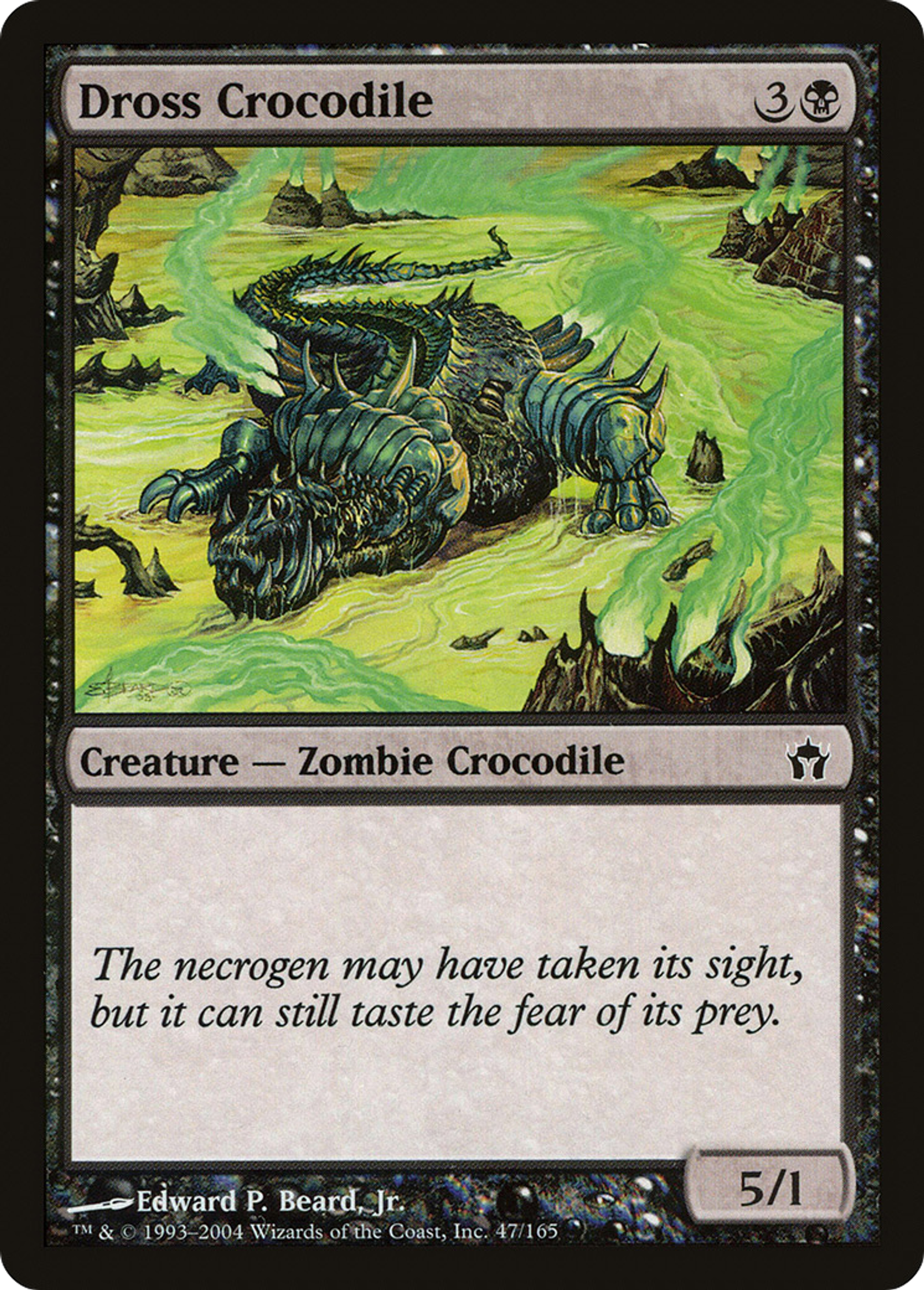 Crocodile de Mephidross — Fifth Dawn — Magic: The Gathering