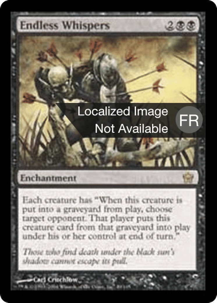 Chuchotements interminables — Fifth Dawn — Magic: The Gathering