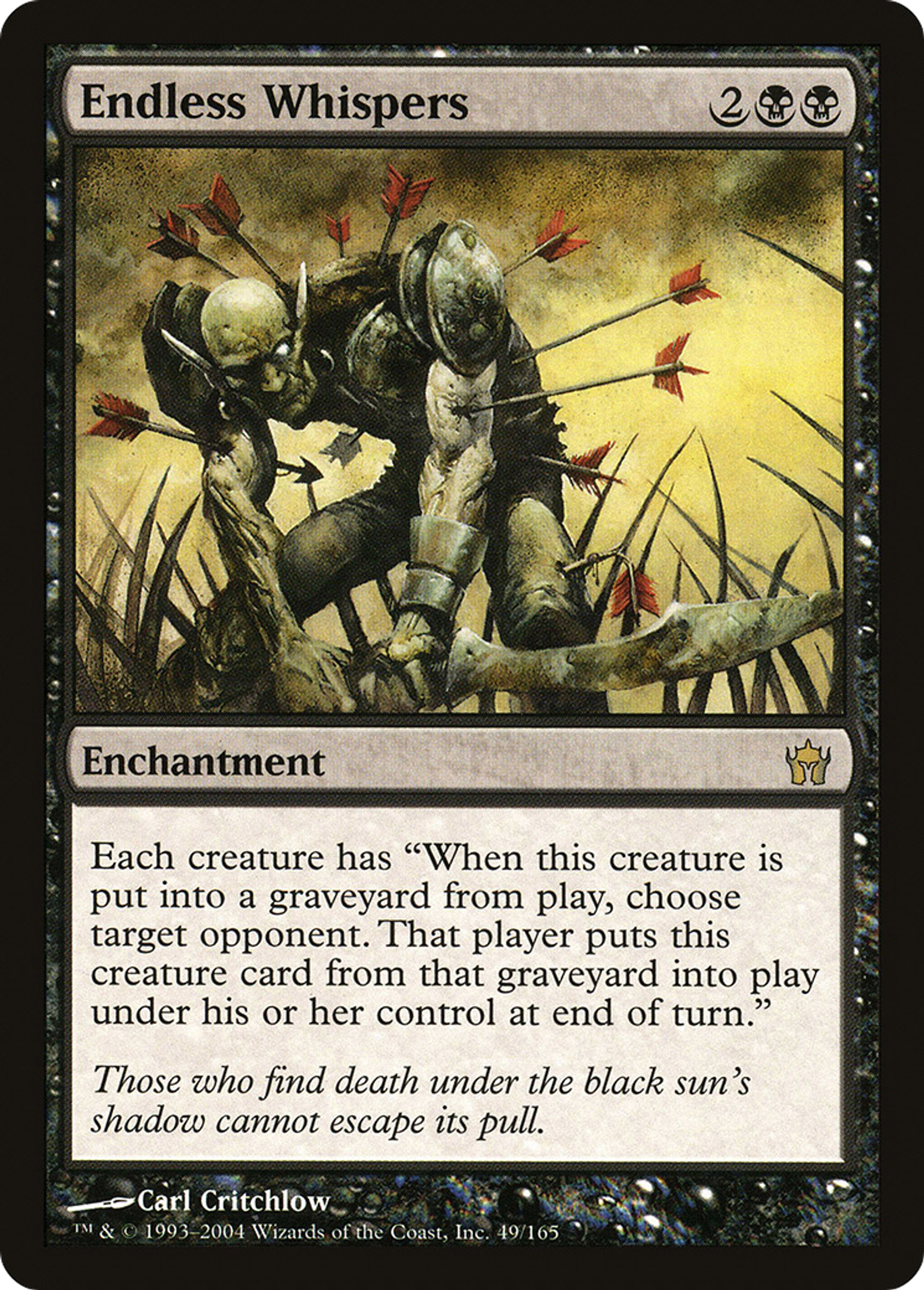 Chuchotements interminables — Fifth Dawn — Magic: The Gathering