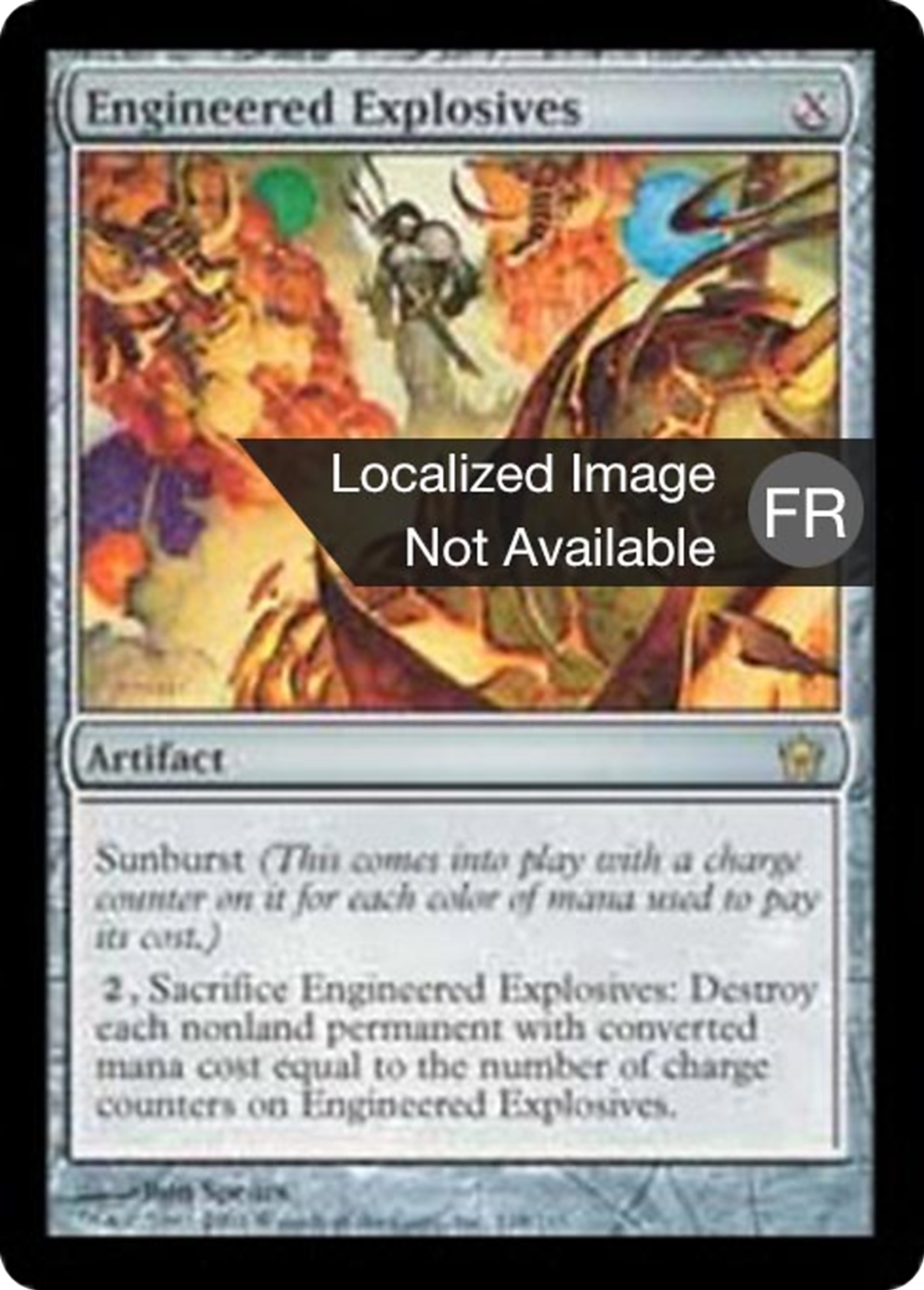 Explosifs artificiels — Fifth Dawn — Magic: The Gathering