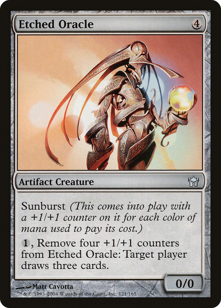 Etched Oracle — Fifth Dawn — Magic: The Gathering
