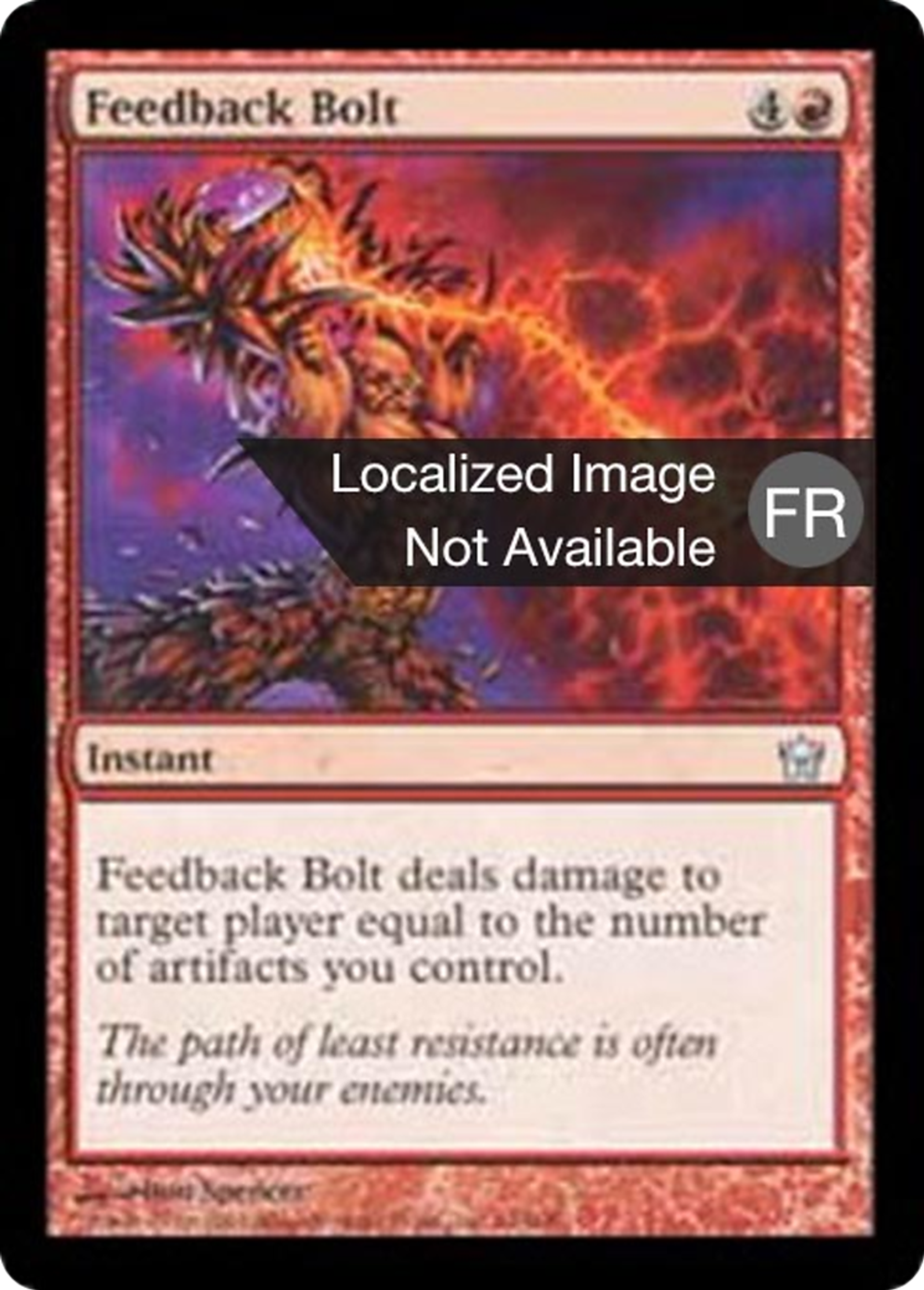 Éclair à rétroaction — Fifth Dawn — Magic: The Gathering
