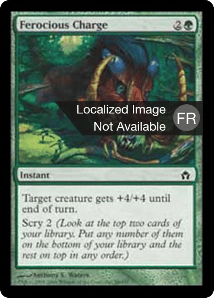 Charge féroce — Fifth Dawn — Magic: The Gathering