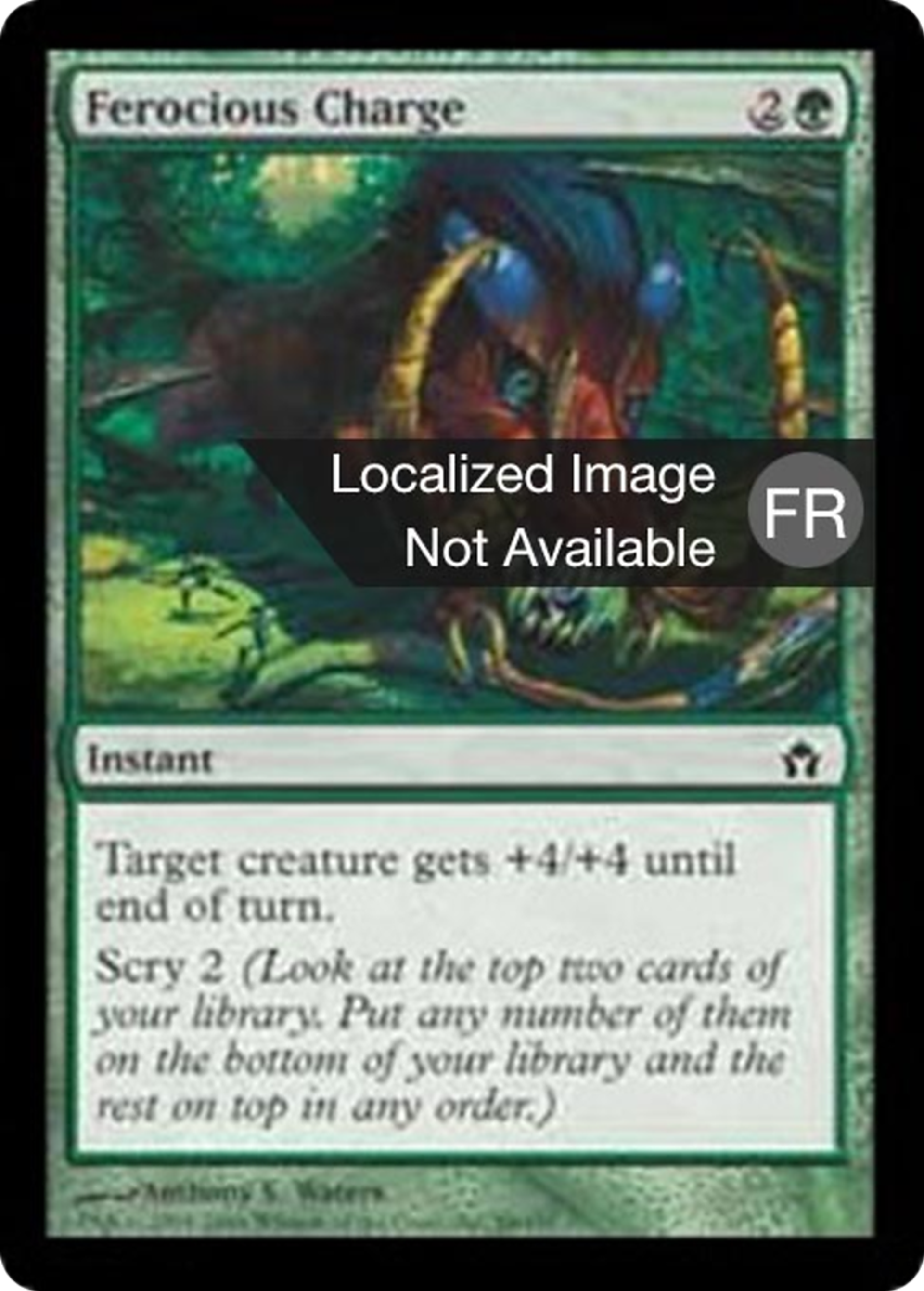 Charge féroce — Fifth Dawn — Magic: The Gathering