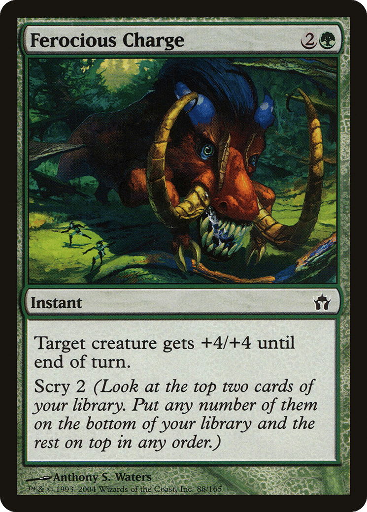 Ferocious Charge — Fifth Dawn — Magic: The Gathering