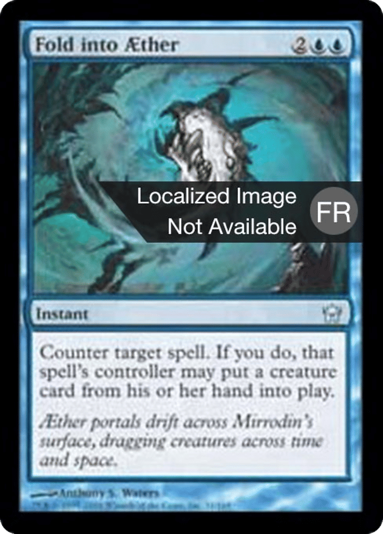 Repli dans l'Aether — Fifth Dawn — Magic: The Gathering